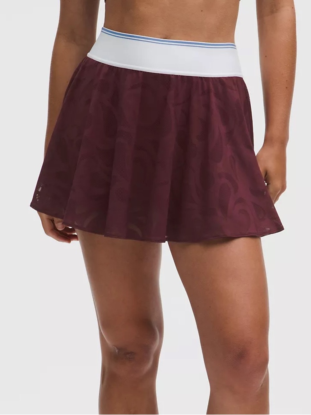 Lululemon Medium Paisley-Mesh 3.5” Tennis Skirt